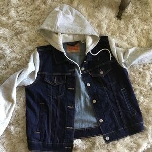 Levi Hybrid hoody trucker jacket